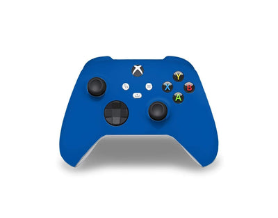 Sticky Bunny Shop Xbox Series Controller Blue Classic Solid Color Xbox Series Controller Skin | Choose Your Color
