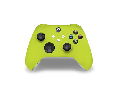 Sticky Bunny Shop Xbox Series Controller Bright Green Classic Solid Color Xbox Series Controller Skin | Choose Your Color
