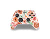 Sticky Bunny Shop Xbox Series Controller Orange Watercolor Flowers Xbox Series Controller Skin