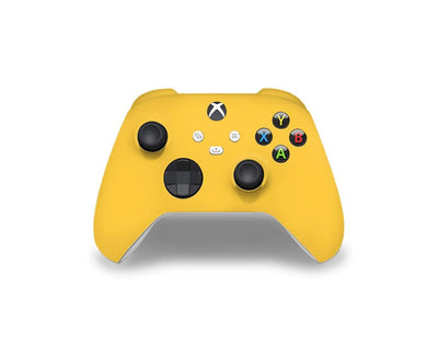 Sticky Bunny Shop Xbox Series Controller Orange Yellow Classic Solid Color Xbox Series Controller Skin | Choose Your Color