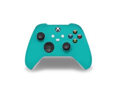 Sticky Bunny Shop Xbox Series Controller Teal Classic Solid Color Xbox Series Controller Skin | Choose Your Color