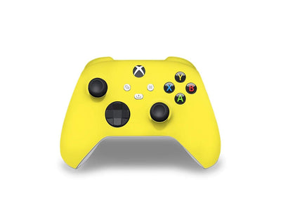Sticky Bunny Shop Xbox Series Controller Yellow Classic Solid Color Xbox Series Controller Skin | Choose Your Color