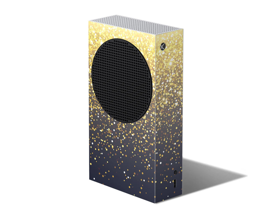 Sticky Bunny Shop Xbox Series S Gold Simple Dots Xbox Series S Skin