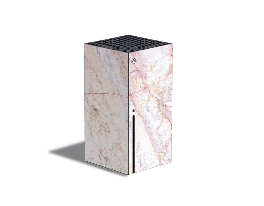 Sticky Bunny Shop Xbox Series X Rose Gold Marble Xbox Series X Skin