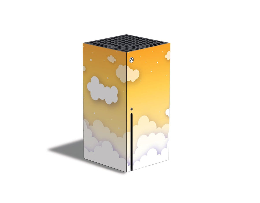 Sticky Bunny Shop Xbox Series X Yellow Clouds In The Sky Xbox Series X Skin