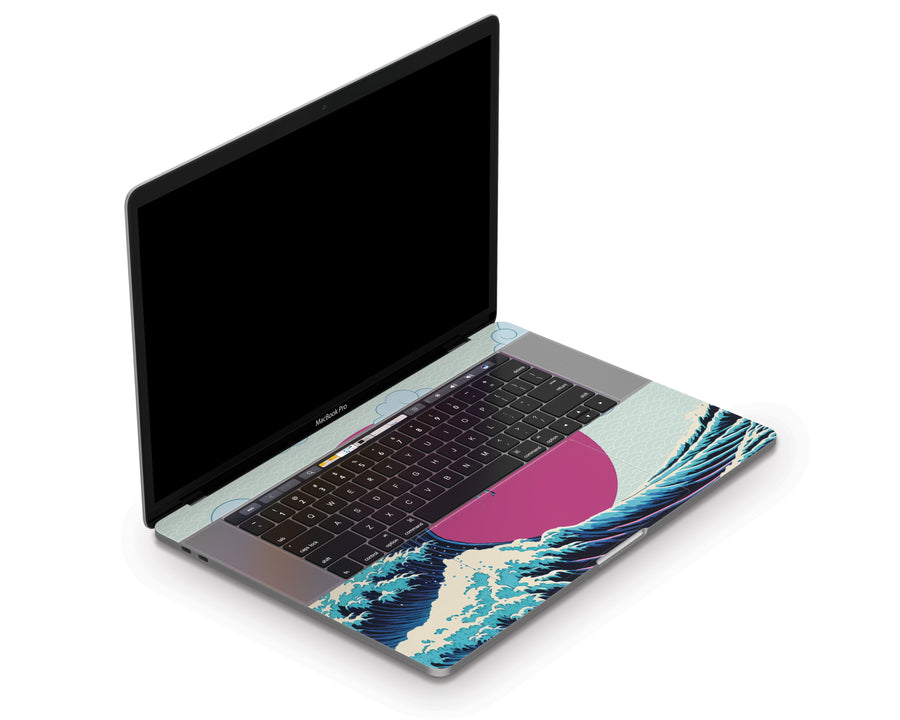 Hokusai Great Wave Clouds Edition MacBook Pro 15" Touch Bar (2016-2019) Skin