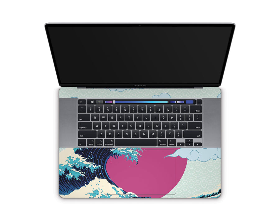 Hokusai Great Wave Clouds Edition MacBook Pro 16" (2019) Skin
