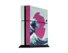 Hokusai Great Wave Clouds Edition PS4 Skin