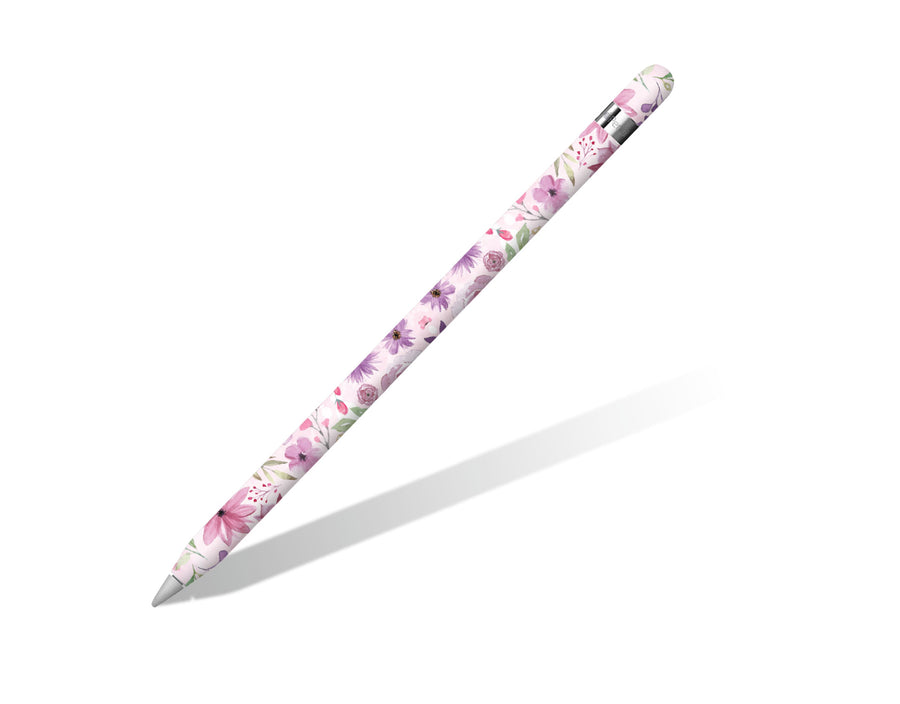 Sticky Bunny Shop Apple Pencil 2 Watercolor Flowers Apple Pencil 2 Skin