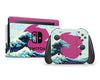 Hokusai Great Wave Clouds Edition Nintendo Switch Skin