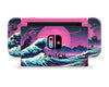 Vaporwave Hokusai Great Wave Nintendo Switch / OLED Skin