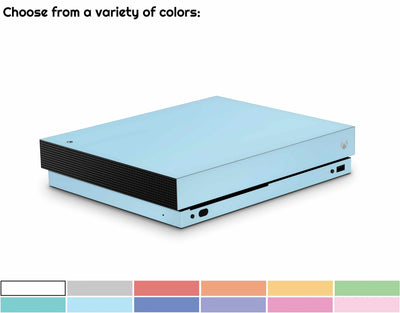 Pastel Solid Xbox One X Skin | Choose Your Color