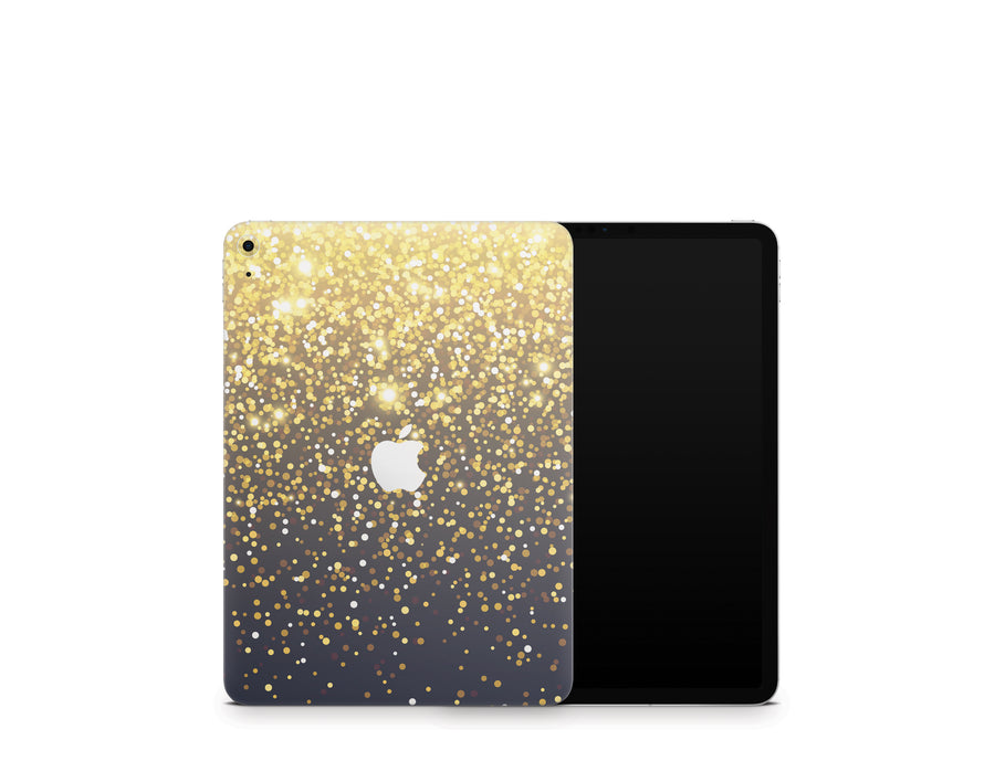 Gold Simple Dots iPad Mini Series Skin