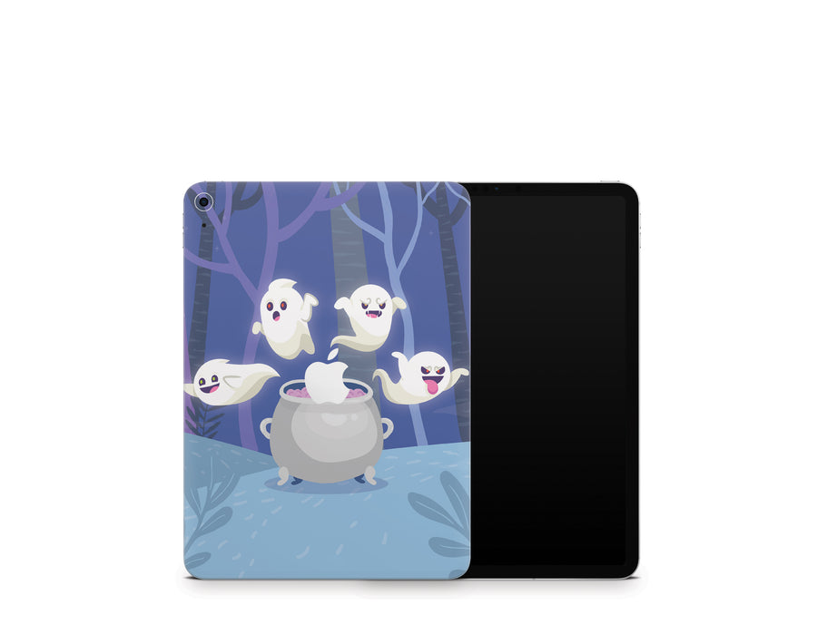 Spooky Ghosts Purple Edition iPad Mini Series Skin