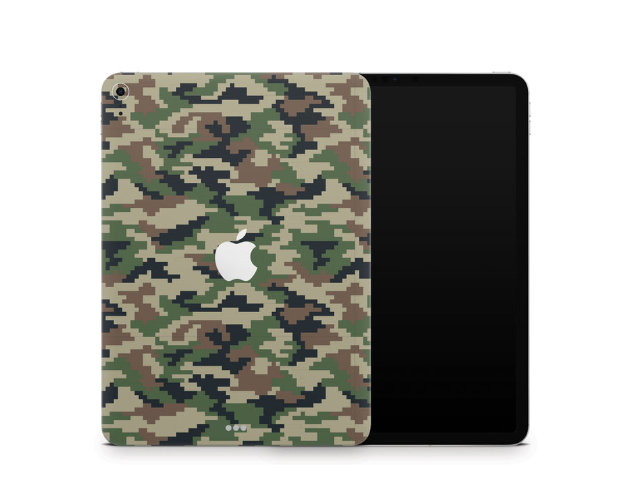 Classic Pixel Camouflage iPad Series Skin
