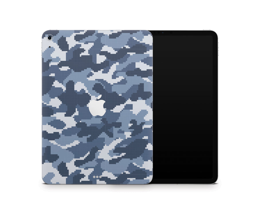 Blue Camouflage iPad Air Series Skin