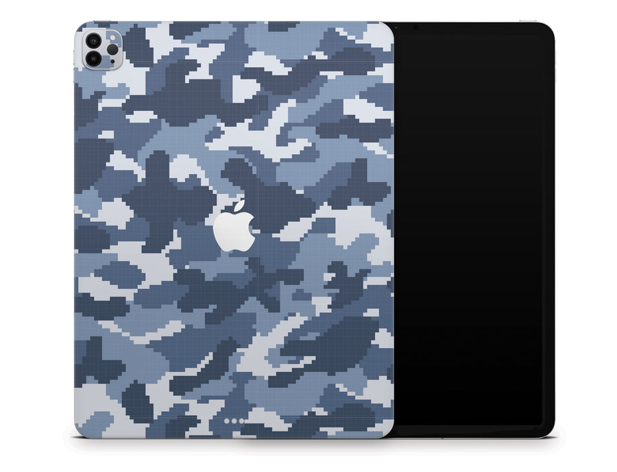 Blue Camouflage iPad Pro 12.9" Series Skin