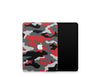 Red and Gray Camouflage iPad Mini Series Skin