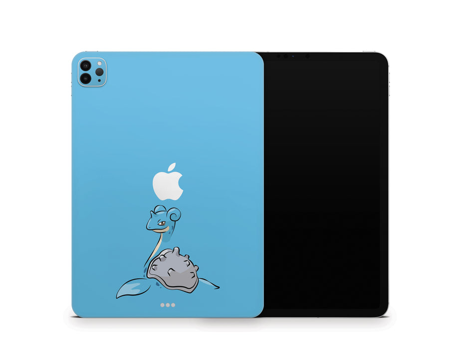 Blue Sea Creature iPad Pro 11" Series Skin