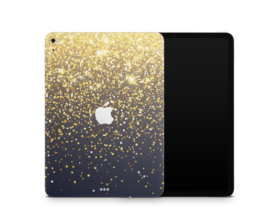 Gold Simple Dots iPad Series Skin