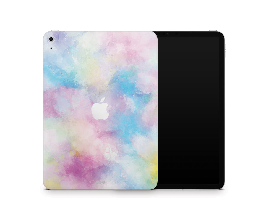 Cotton Candy Watercolor iPad Series Skin