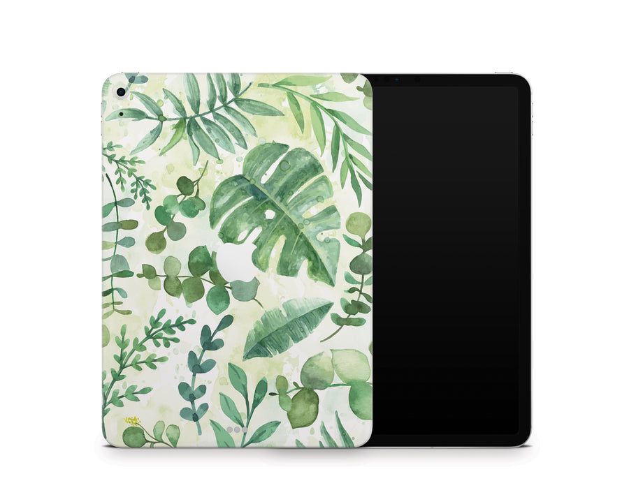 Watercolor Leaves iPad Series Skin