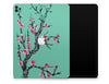 Teal Sakura Blossoms iPad Pro 12.9" Series Skin