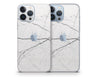 White Marble iPhone 13 Series Skin
