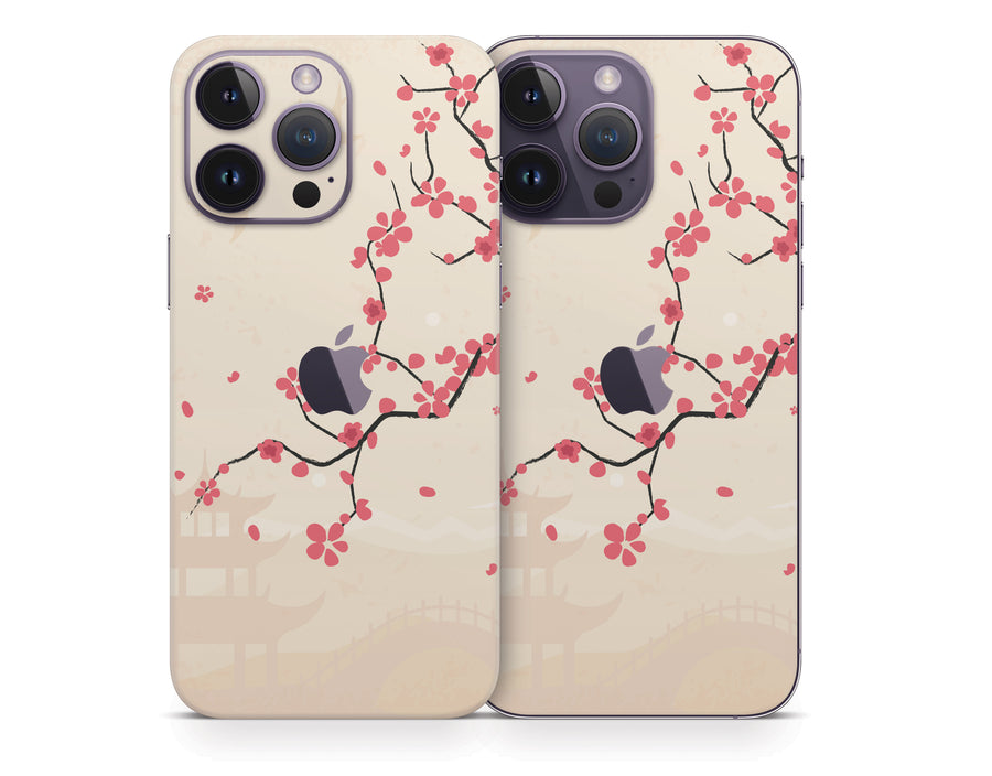 Sakura Blossoms iPhone 14 Series Skin