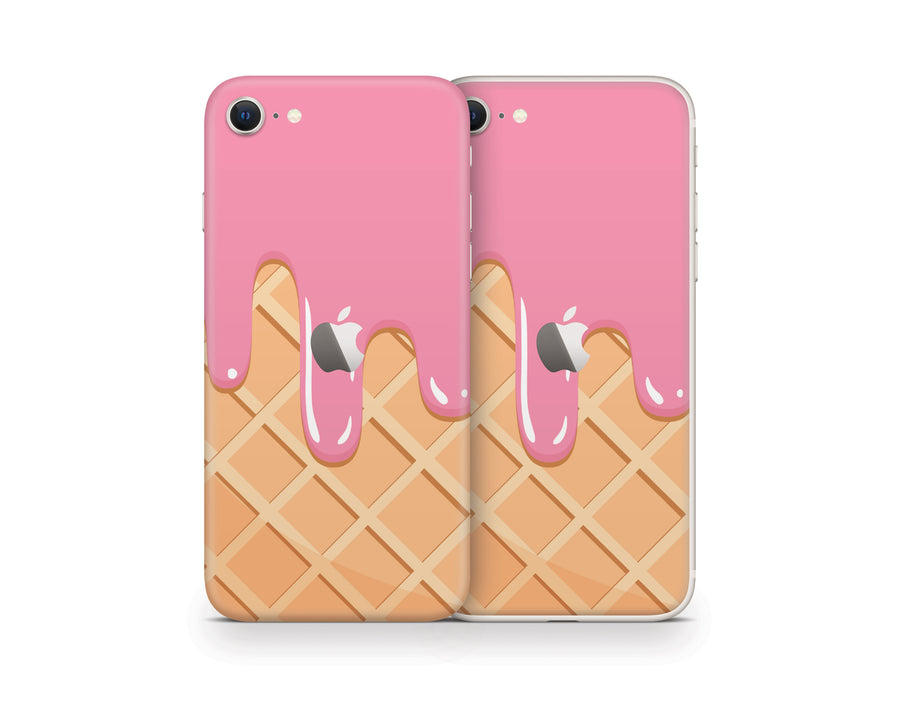 Melted Ice Cream Cone iPhone SE Series Skin