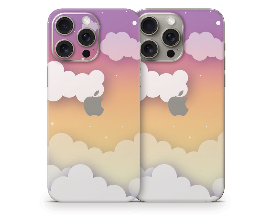 Sunset Clouds In The Sky iPhone 15 Series Skin