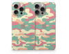 Pastel Camouflage iPhone 15 Series Skin