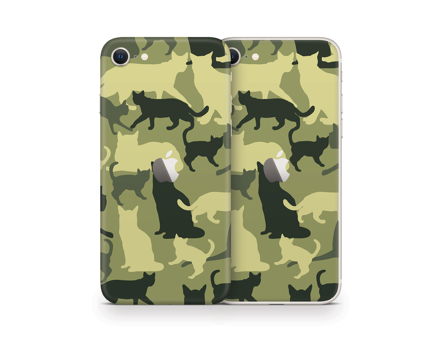 Cat Camouflage iPhone SE Series Skin