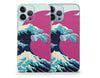 Hokusai Great Wave Clouds Edition iPhone 13 Series Skin