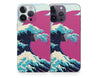 Hokusai Great Wave Clouds Edition iPhone 14 Series Skin