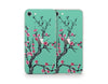 Teal Sakura Blossoms iPhone SE Series Skin