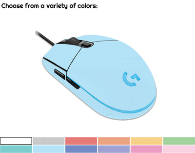 Pastel Solid Logitech G203 Prodigy Mouse Skin | Choose Your Color