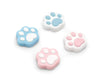 Pink and Blue Paw Outline Thumb Grips - Switch, Switch OLED, Switch Lite