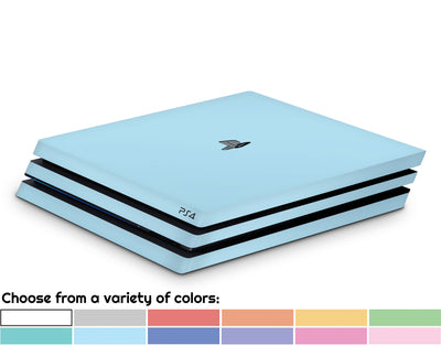 Pastel Solid PS4 Pro Skin | Choose Your Color