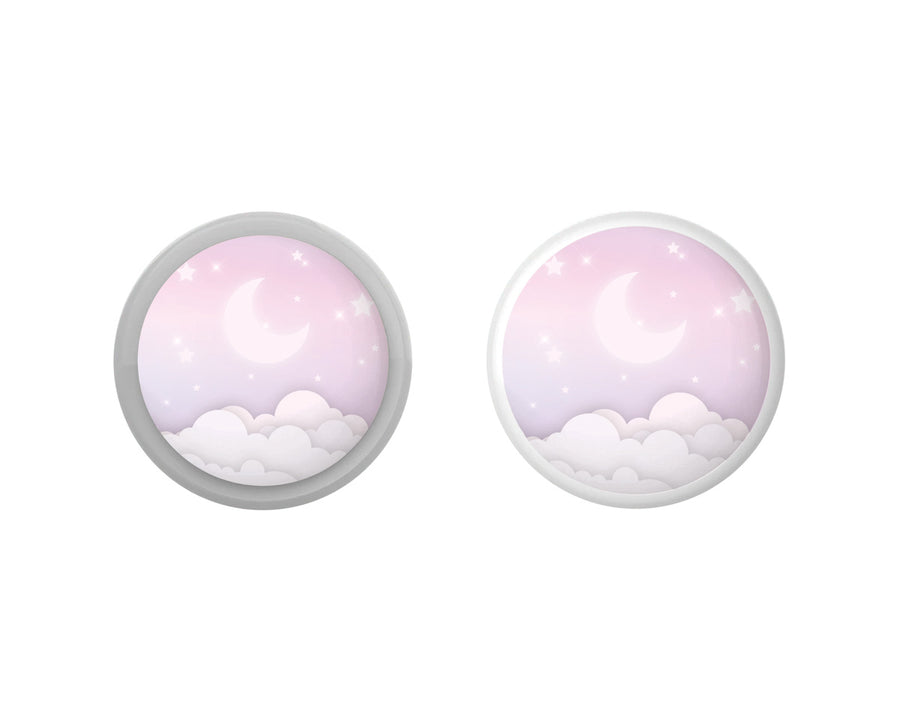 Lavender Lunar Sky AirTag Skin - Set of 2