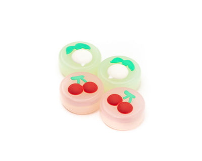 GeekShare Turnip and Cherry Thumb Grips - Switch, Switch OLED, Switch Lite