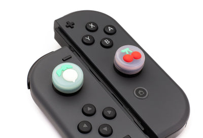 Turnip and Cherry Thumb Grips - Switch, Switch OLED, Switch Lite