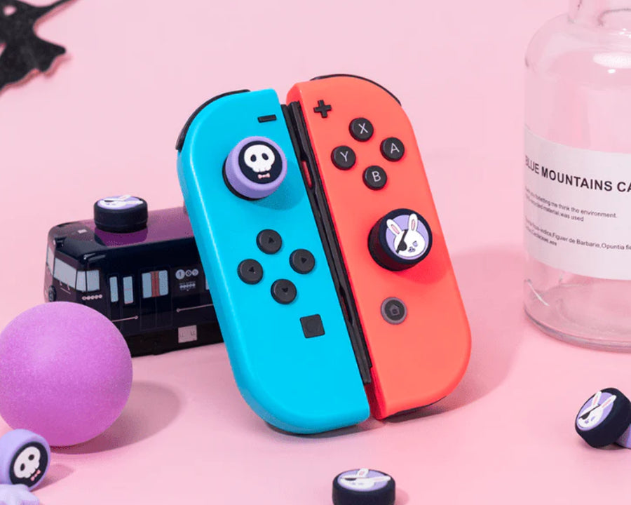 Pirate Bunny Thumb Grips - Switch, Switch OLED, Switch Lite