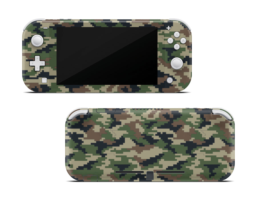Classic Pixel Camouflage Nintendo Switch Lite Skin