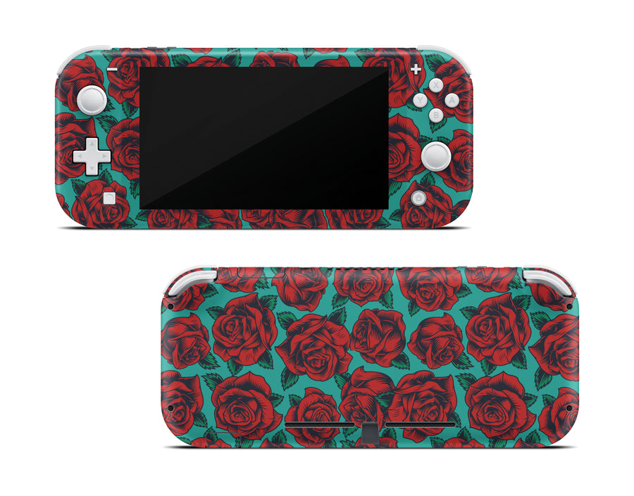 Rose Camouflage Nintendo Switch Lite Skin