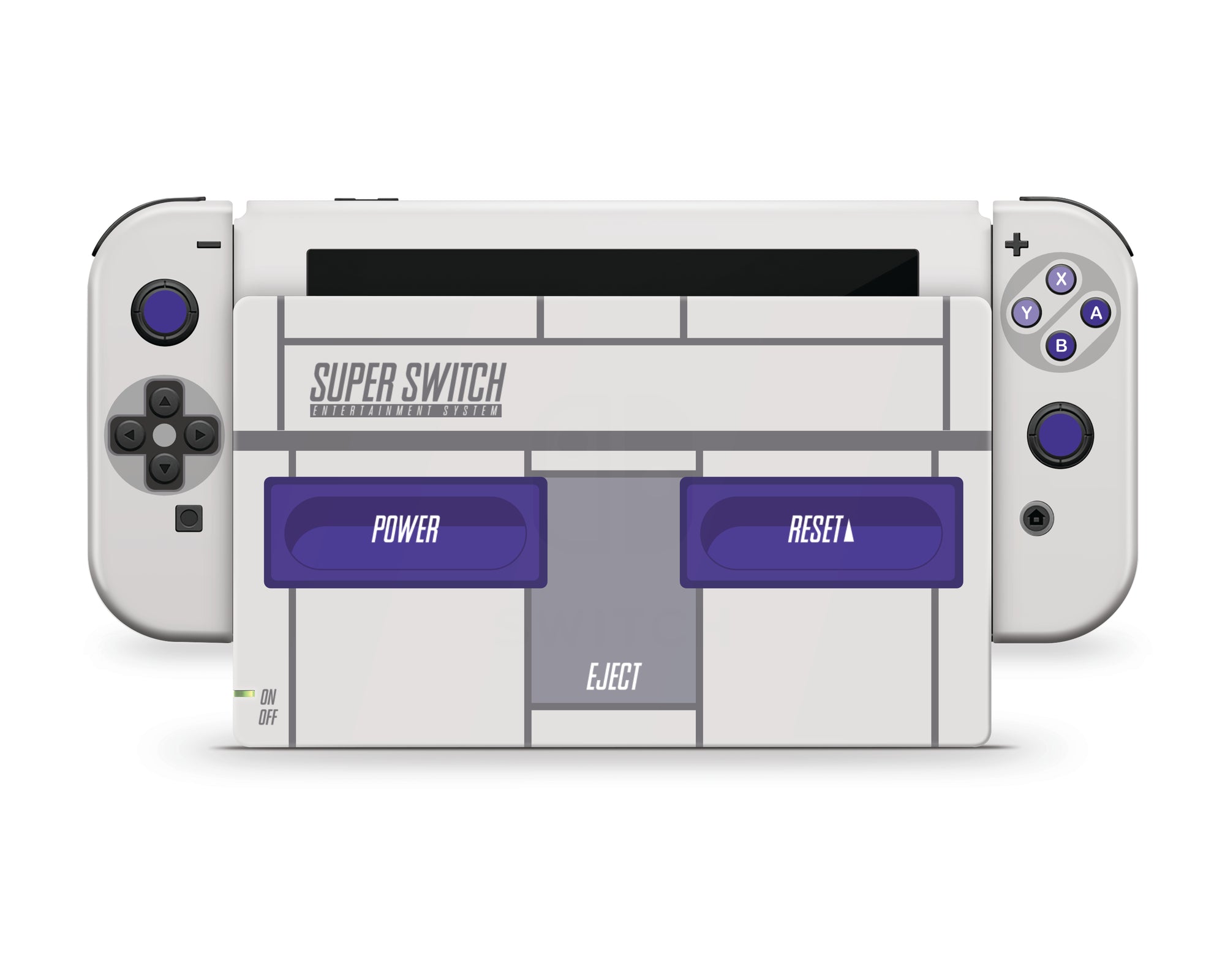 Kredsløb Overskyet skrig Retro Series SNES Nintendo Switch Skin - StickyBunny