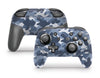 Blue Camouflage Nintendo Switch Pro Controller Skin