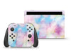 Cotton Candy Watercolor Nintendo Switch OLED Skin