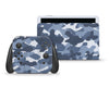 Blue Camouflage Nintendo Switch OLED Skin