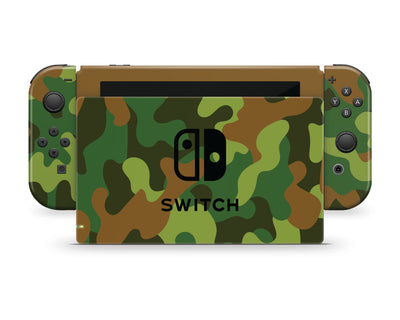 Classic Camouflage Nintendo Switch Skin